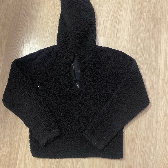 La Senza Terry Sherpa Half Zip HoOdie - Picture 2 of 5